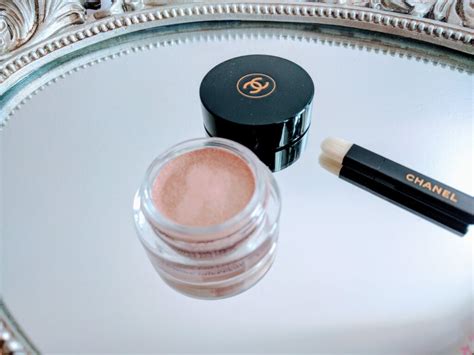 ombre chanel|Chanel cream eyeshadow scintillance.